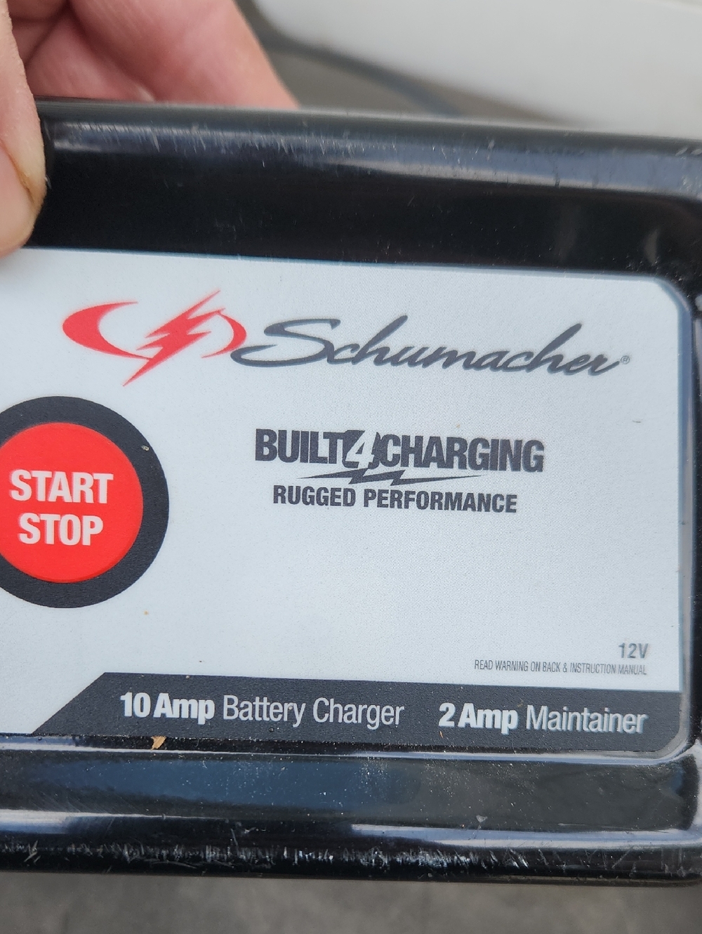 Schumacher 10 Amp Battery Charger - Black - Picture 4 of 9